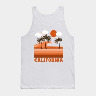 retro california Tank Top